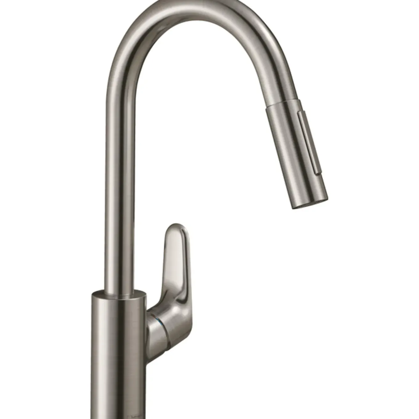 Hansgrohe Focus M41 Eengreeps Keukenmengkraan - 240 Met Uittrekbare Vuistdouche - 2 Straalsoorten