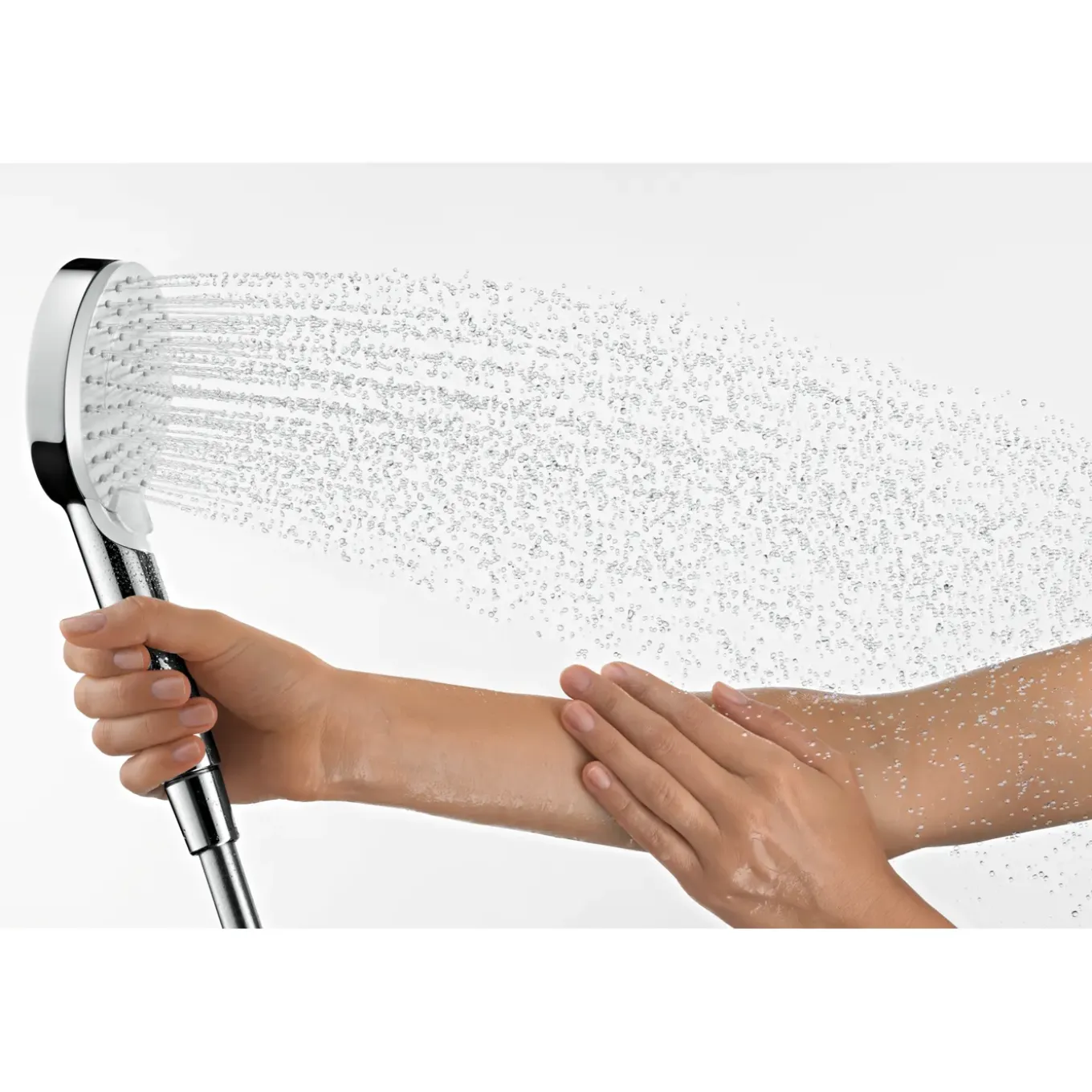 Hansgrohe Handdouche Crometta - 100mm - 2 Stralen - Chroom/Wit