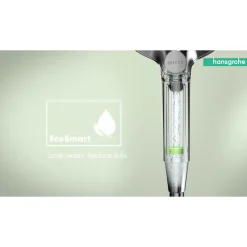 Hansgrohe handdouche Pulsify 1 straal EcoSmart+ chroom