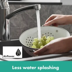 Hansgrohe keukenmengkraan MySport Eco medium chroom