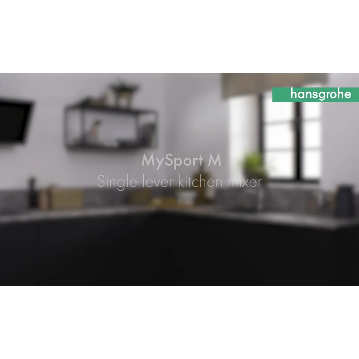 Hansgrohe keukenmengkraan MySport Eco medium chroom