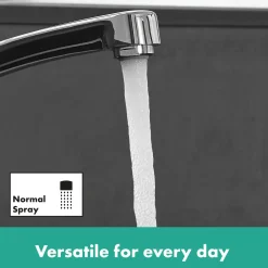 Hansgrohe keukenmengkraan MySport Eco medium chroom
