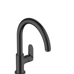 Hansgrohe keukenmengkraan Vernis Blend 210 met verdraaibare uitloop mat zwart