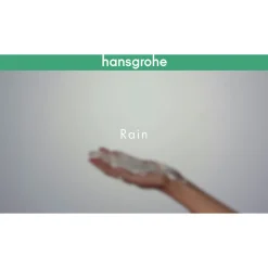 Hansgrohe Regendouche Vernis Blend - Met Thermostatische Kraan - Zwart - Mat - Rond - Met Handdouche - 15cm hartafstand - 2-straals - Waterbesparend