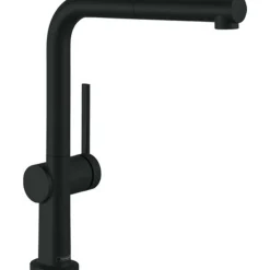 Hansgrohe Talis M54 - 1 Greeps Keukenmkr - 270 Met Uittrekbare Uitloop - Mat Zwart
