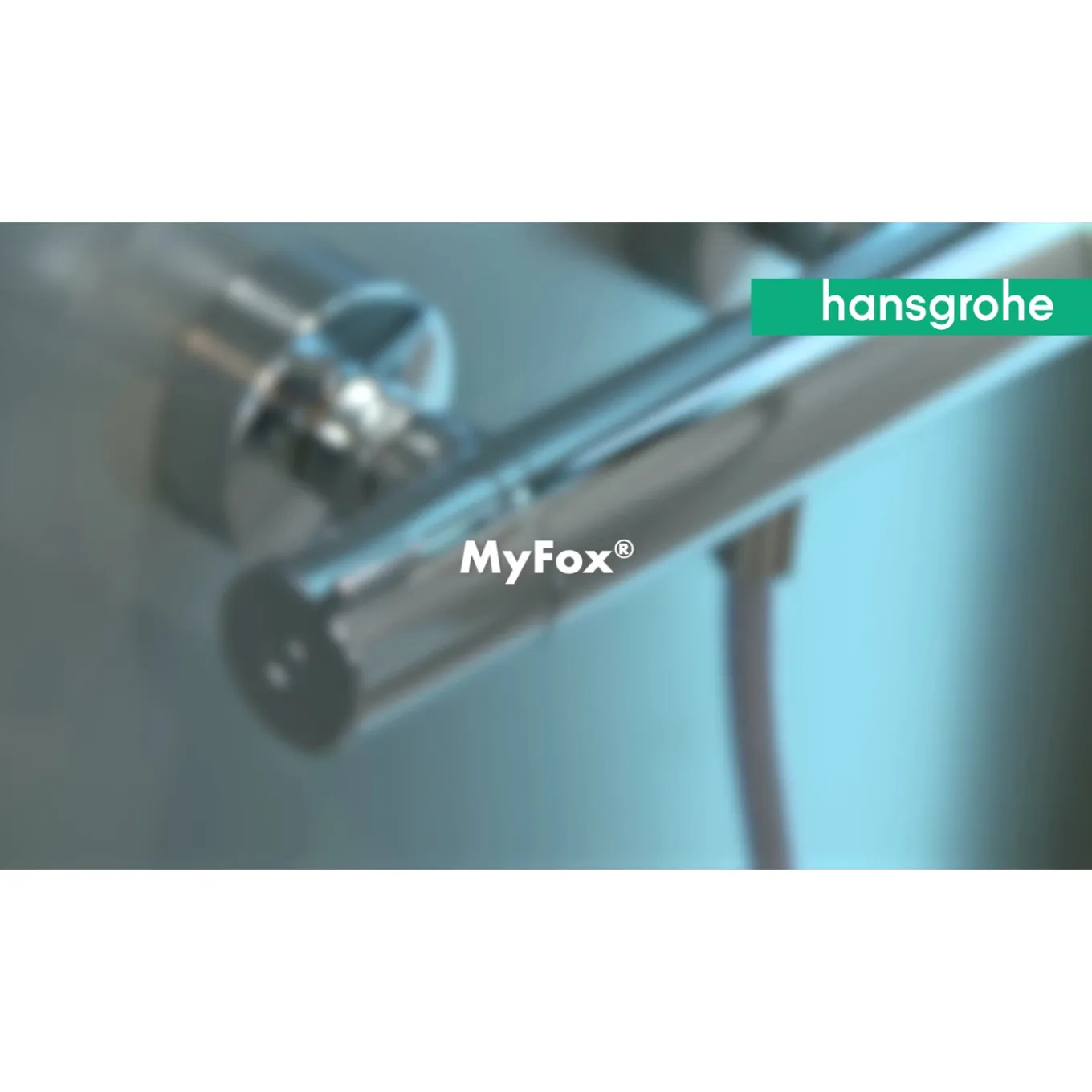 Hansgrohe Thermostatische Douchekraan MyFox - Waterbesparend - Chroom - 15 cm