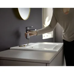 Hansgrohe Vernis Blend 1-gats Wastafelkraan - 100 Zonder Waste - Voorsprong 10.8cm - Hoogglans