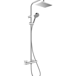 Hansgrohe Vernis Shape Opbouw Regendoucheset – Thermostatisch – 23 Cm Hoofddouche – Waterbesparend –