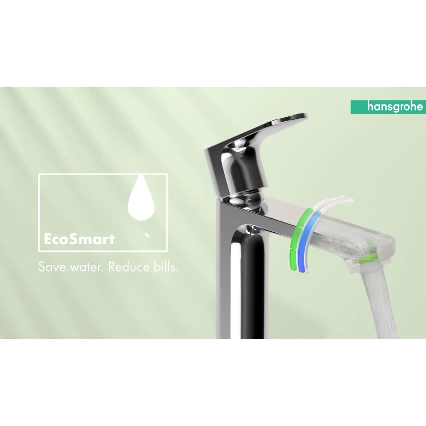 Hansgrohe Wastafelmengkraan Vernis Blend - CoolStart - Chroom