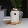 Happy Cocooning Tafelbrander Lumi Steel Oyster Beige