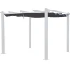Happy Garden Afdekking Voor Zelfdragende Pergola Cassis Grijs 300/300 Cm