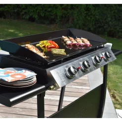 Happy Garden Bakplaat Op Gas Valencia 4 Branders