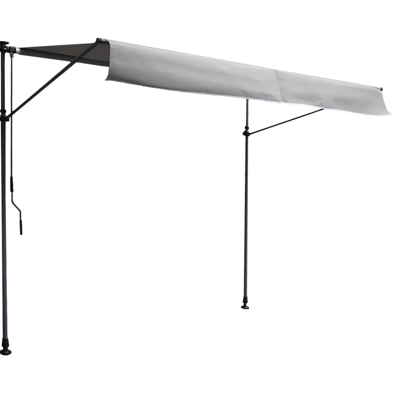 Happy Garden Balkonluifel Chene Grijs 300/120/310 Cm