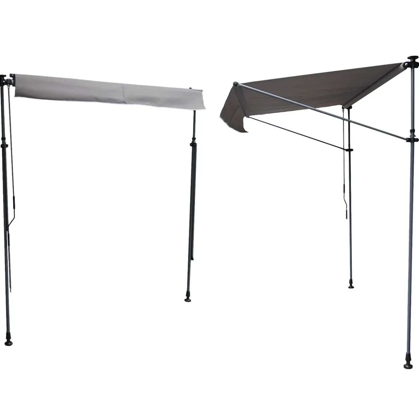 Happy Garden Balkonluifel Chene Grijs 300/120/310 Cm