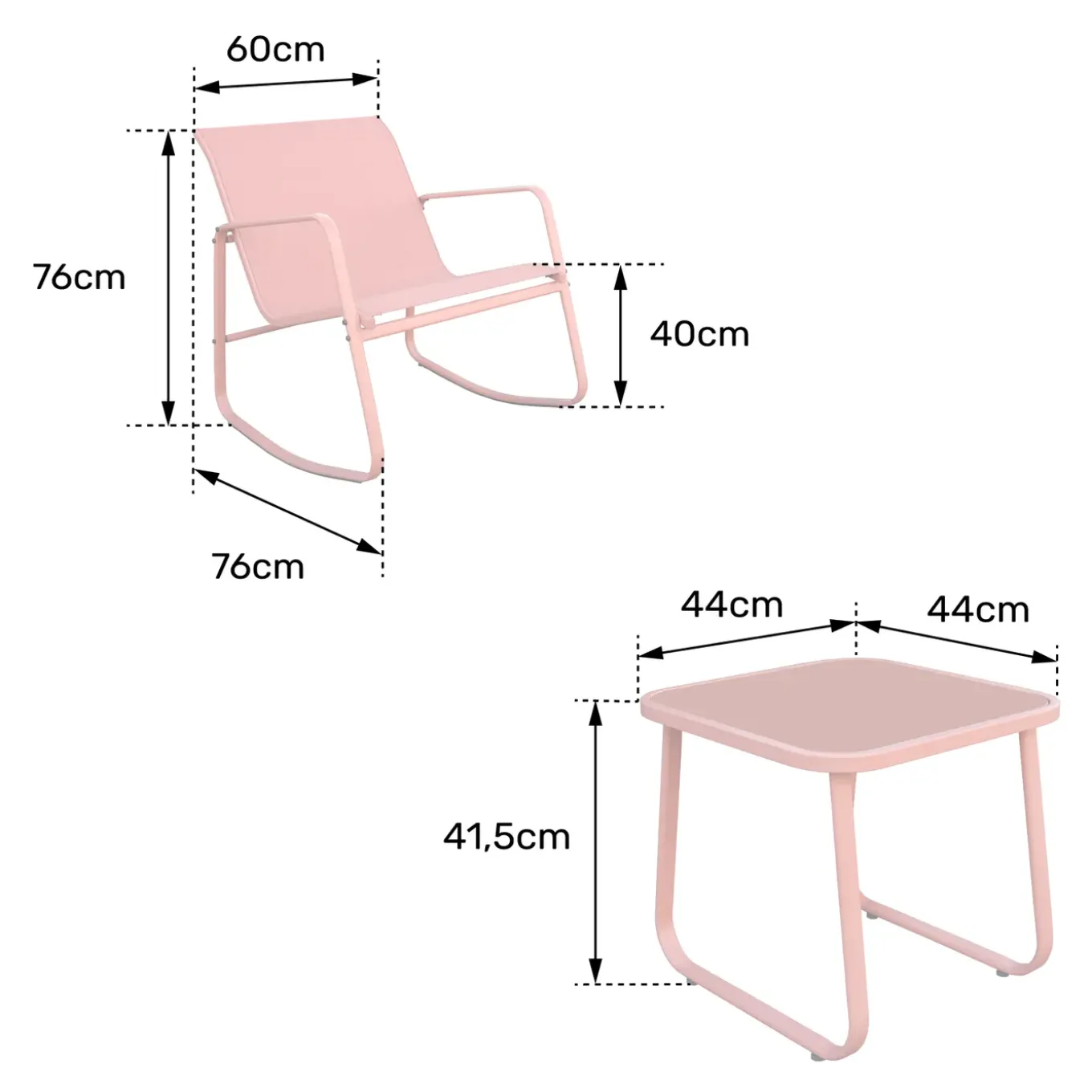 Happy Garden Schommel Tuinset Tenerife Beige Set Van 2