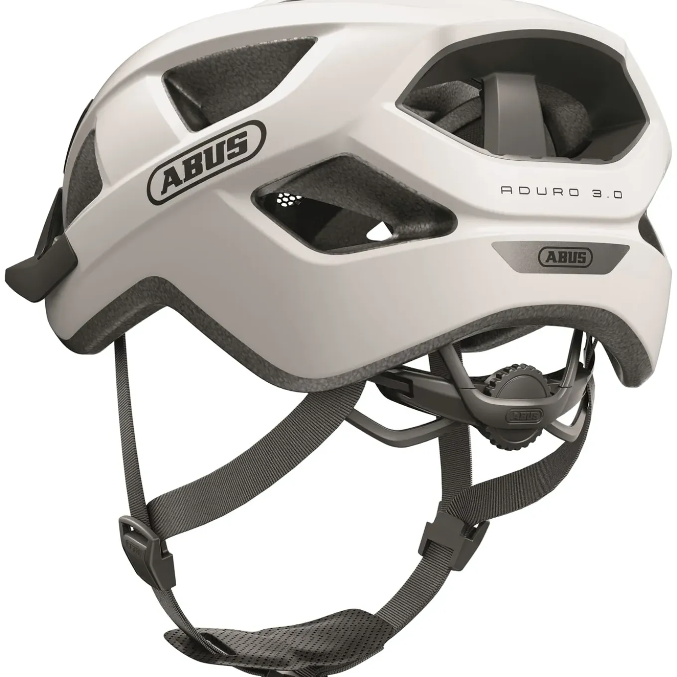 Helm Aduro 3.0 Veilige en comfortabele fietshelm voor sportief rijden White M