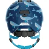 Kinderen Tormino Helm Smiley 3.0 Blauw whale M 50-55cm