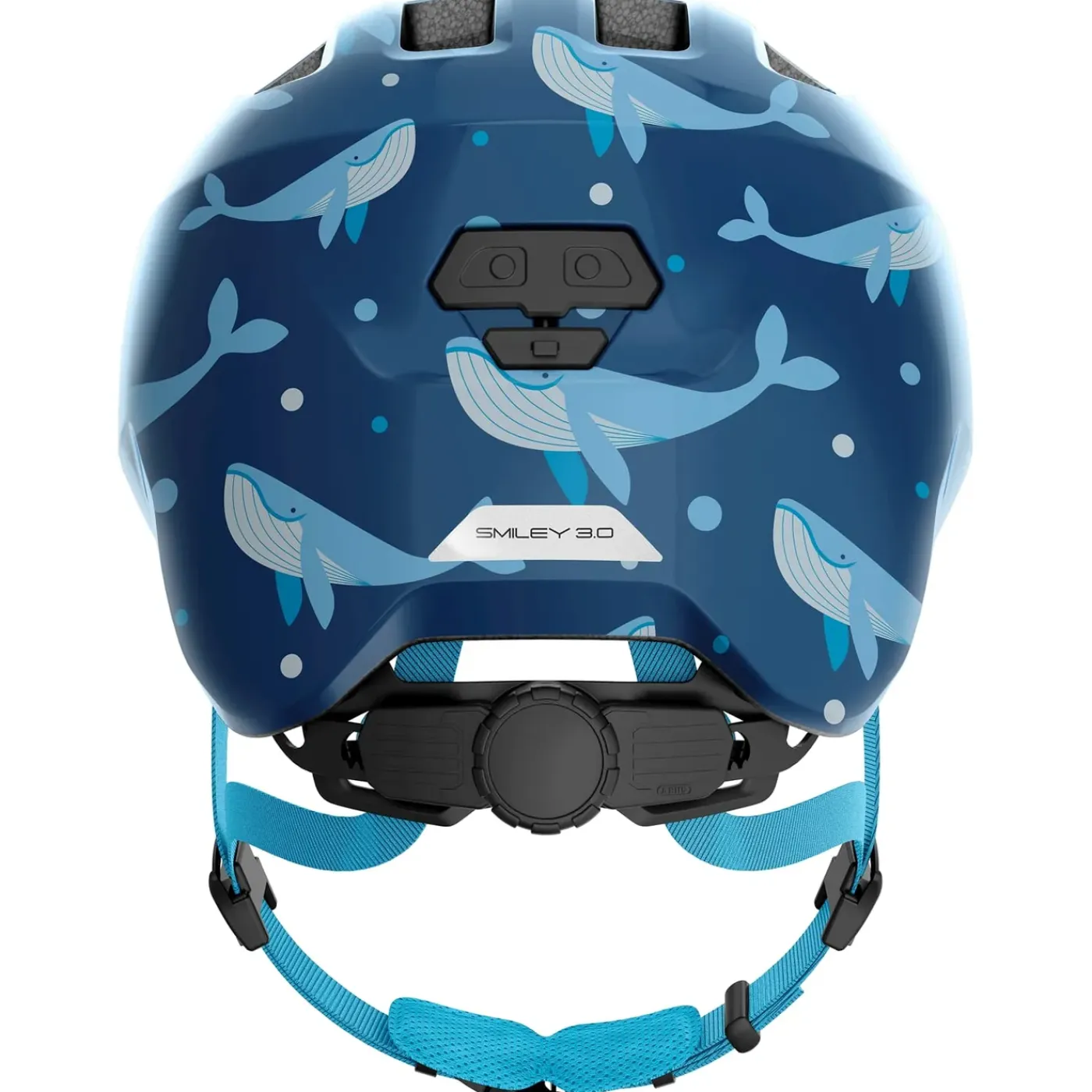 Kinderen Tormino Helm Smiley 3.0 Blauw whale M 50-55cm