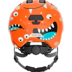 Kinderen Tormino Helm Smiley 3.0 Goudange monster M 50-55cm