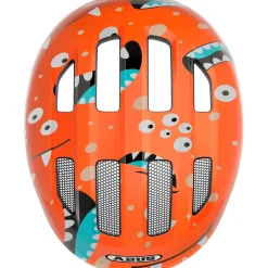 Kinderen Tormino Helm Smiley 3.0 Goudange monster M 50-55cm