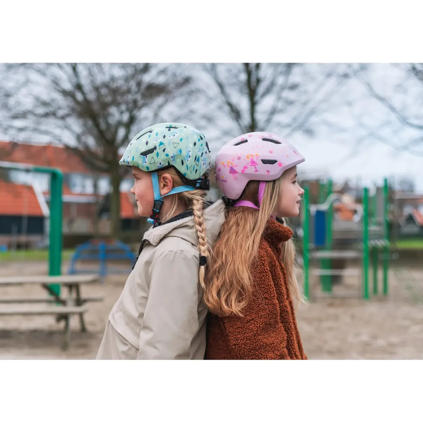 Kinderen Tormino Helm Smiley 3.0 green nordic S 45-50cm
