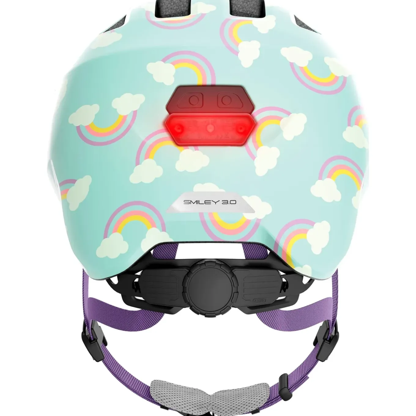 Helm Smiley 3.0 LED blue rainbow M 50-55cm
