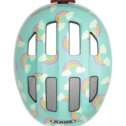 Kinderen Tormino Helm Smiley 3.0 LED blue rainbow S 45-50cm