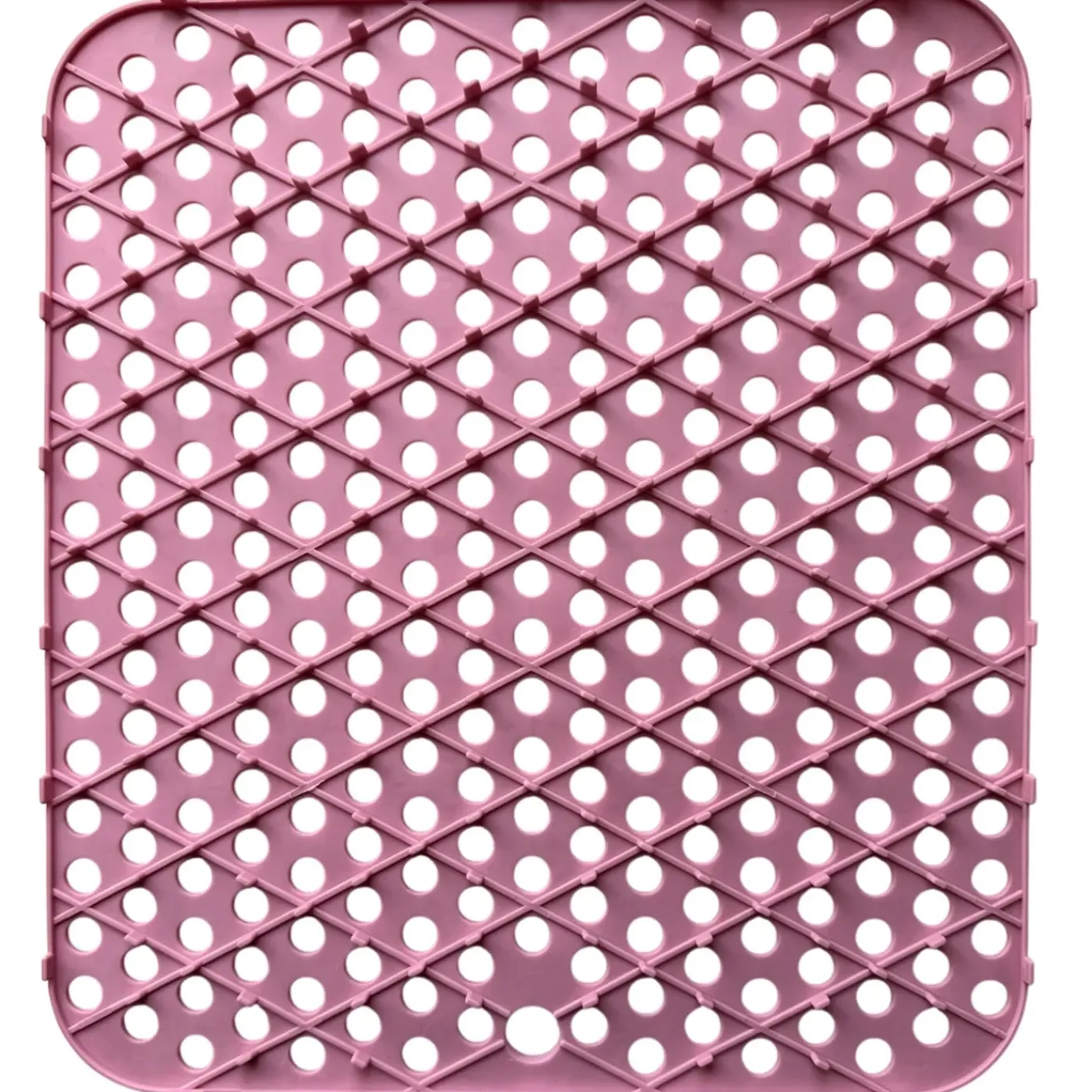 HEM Afwas Set - Afwasbak 8l - Bamboe Afwasborstel - Roze Afdruipmat