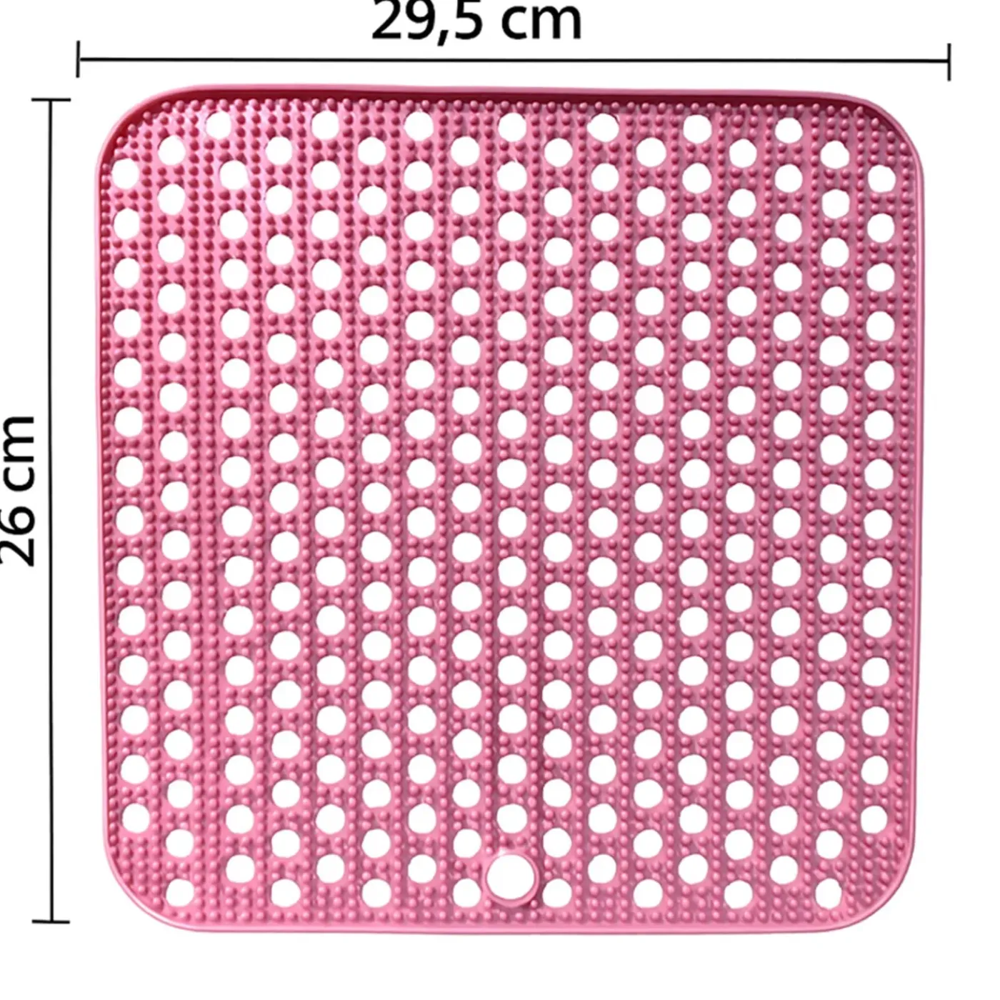 HEM Afwas Set - Afwasbak 8l - Bamboe Afwasborstel - Roze Afdruipmat