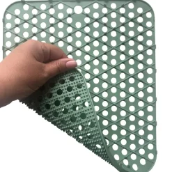 HEM Afwas Set - Afwasbak 8l - Bamboe Afwasborstel - Groene Afdruipmat