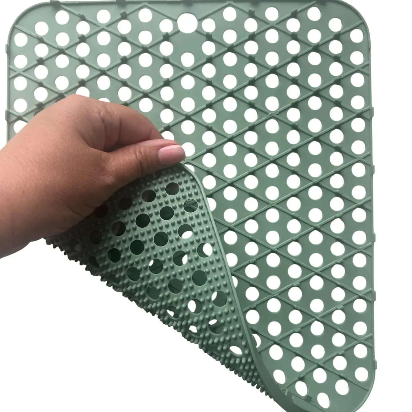 HEM Afwas Set - Afwasbak 8l - Bamboe Afwasborstel - Groene Afdruipmat