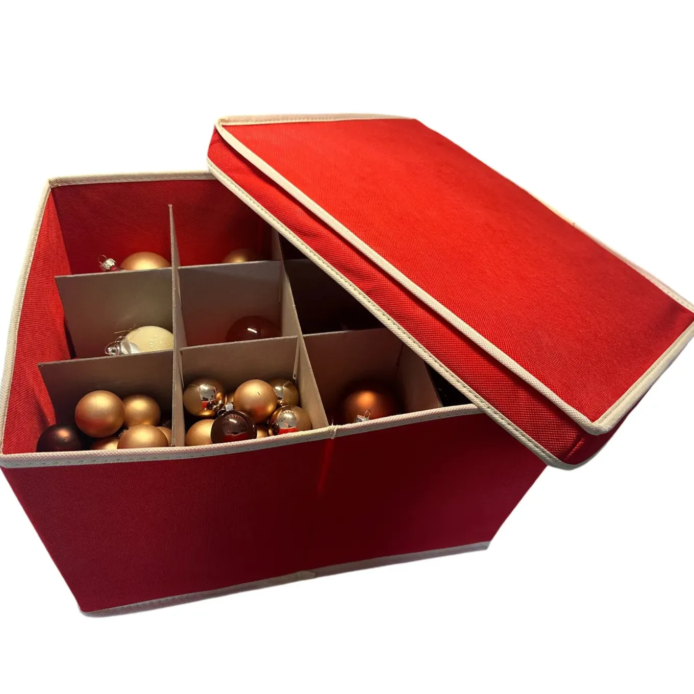 Hem Opvouwbare Kerstballen Opslag Doos - Kerstballen Opberger - Kerst Opruimen
