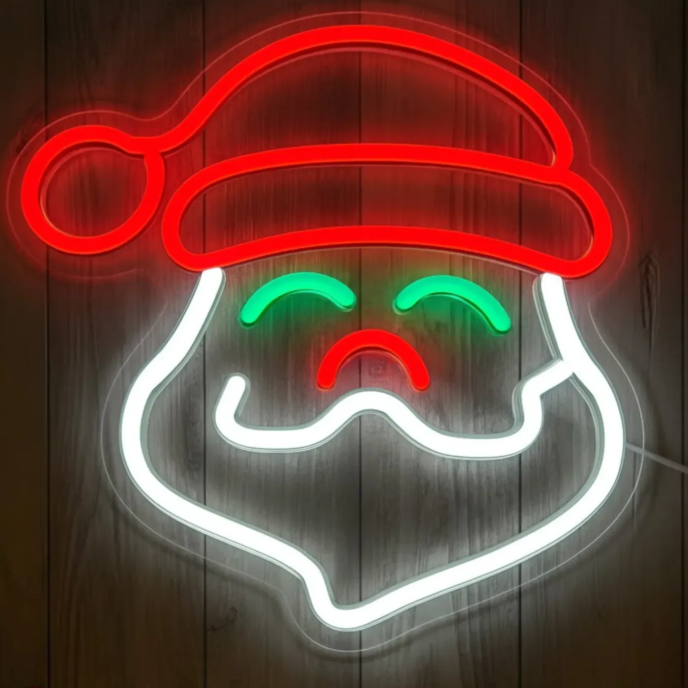 HEM Wandlamp Neon Kerstman - Multicolour - Kerstversiering - Kerstverlichting