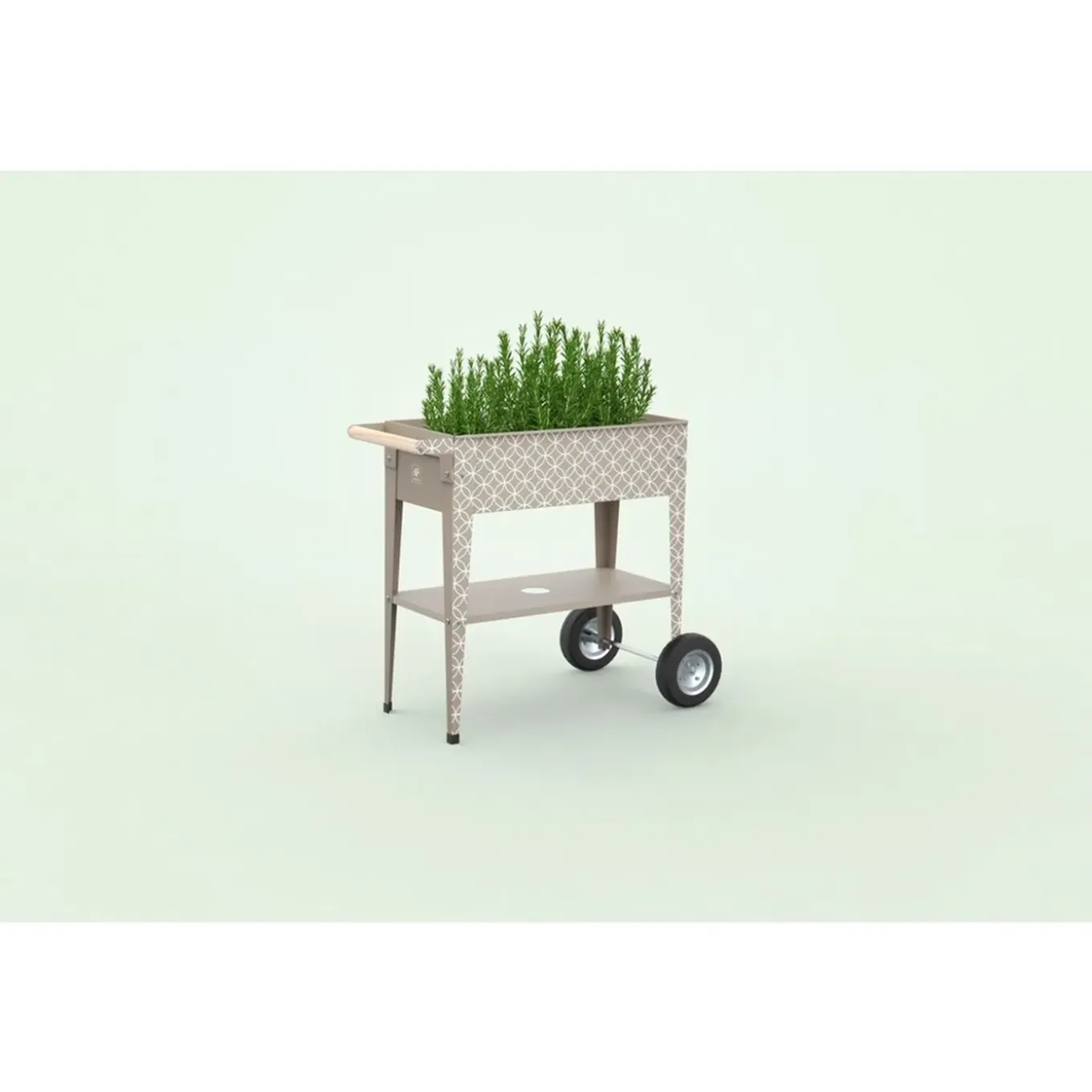 Herstera Garden Plantenbak Barcelona Taupe Hg08928403 - Bloembak -75x35x80 Cm