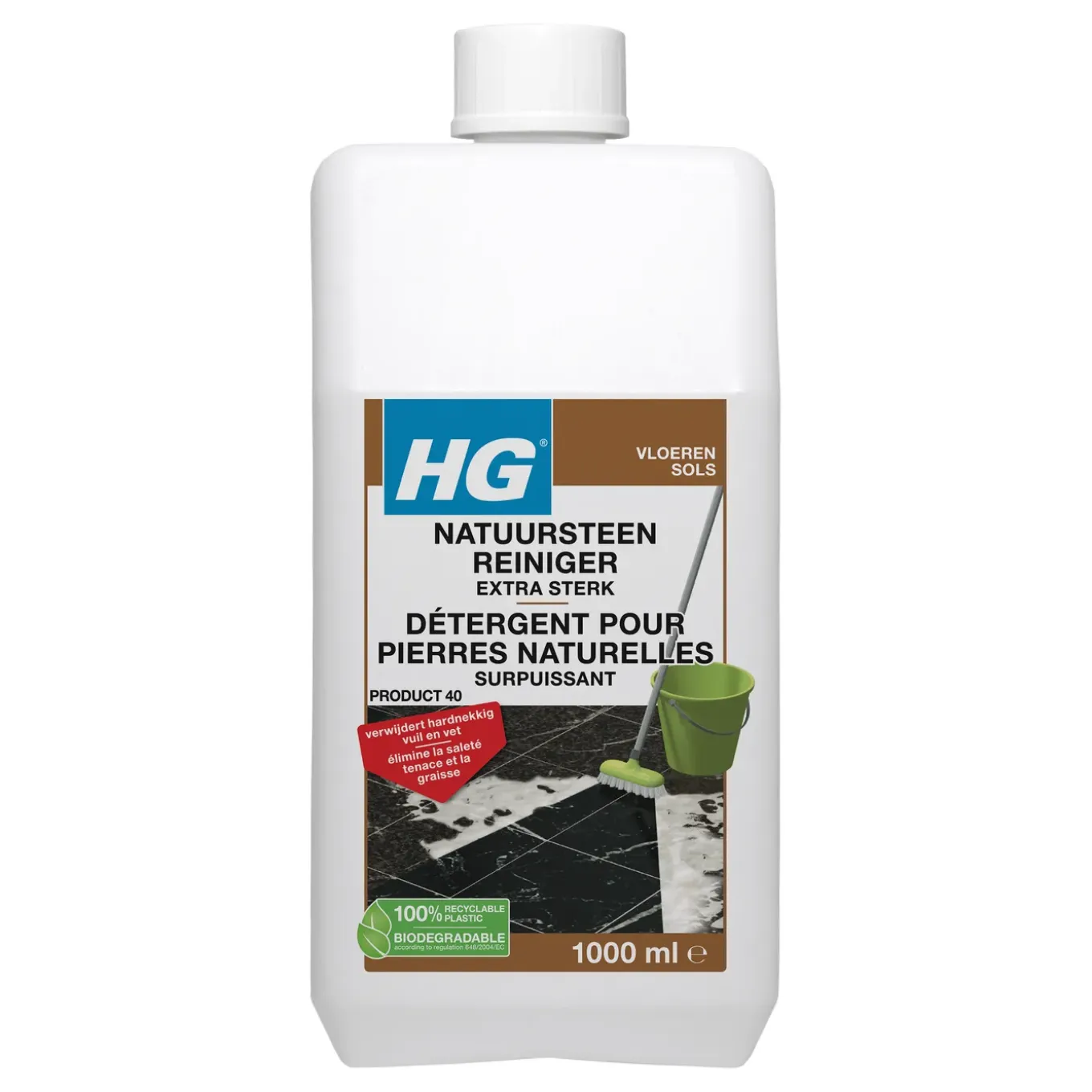 HG Allesreiniger Natuursteenreiniger Extra Sterk - 1L
