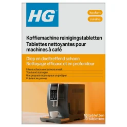 HG Allesreiniger Universele Reinigingstabletten voor Koffiemachines - 10 Tabletten