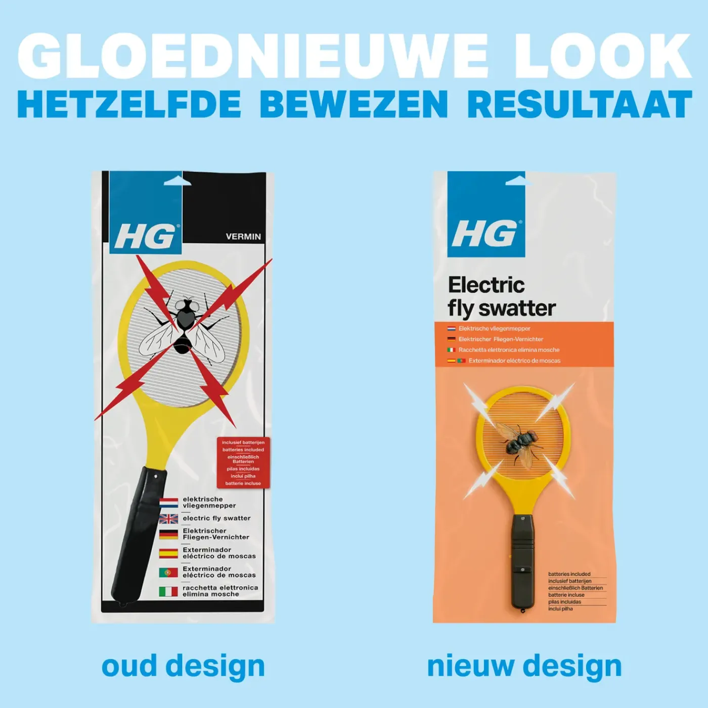 HG Elektrische Vliegenmepper Val - 1 Stuk