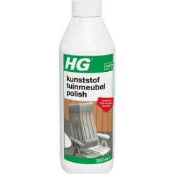 HG kunststof tuinmeubelpolish 500ml fles