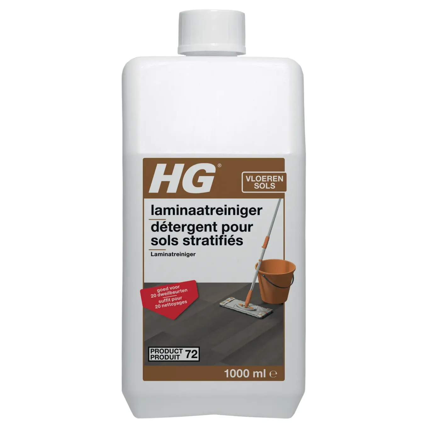 HG laminaat reiniger n° 72 1L