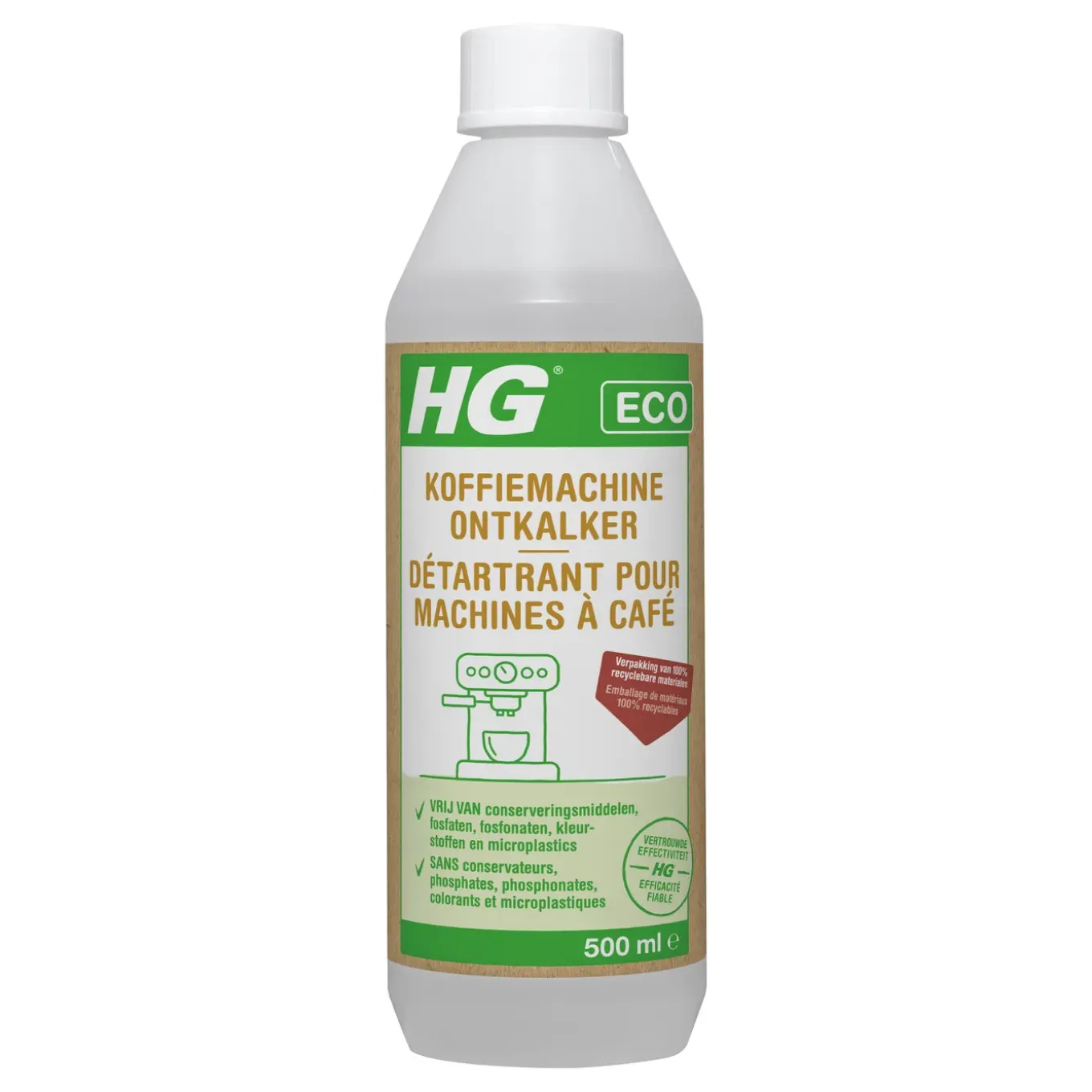 HG ontkalker met citroenzuur 500ml