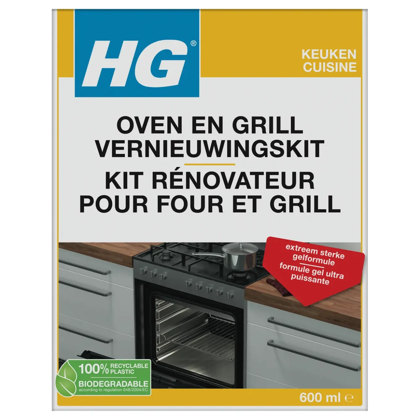 HG Oven en grill vernieuwingskit 600ml