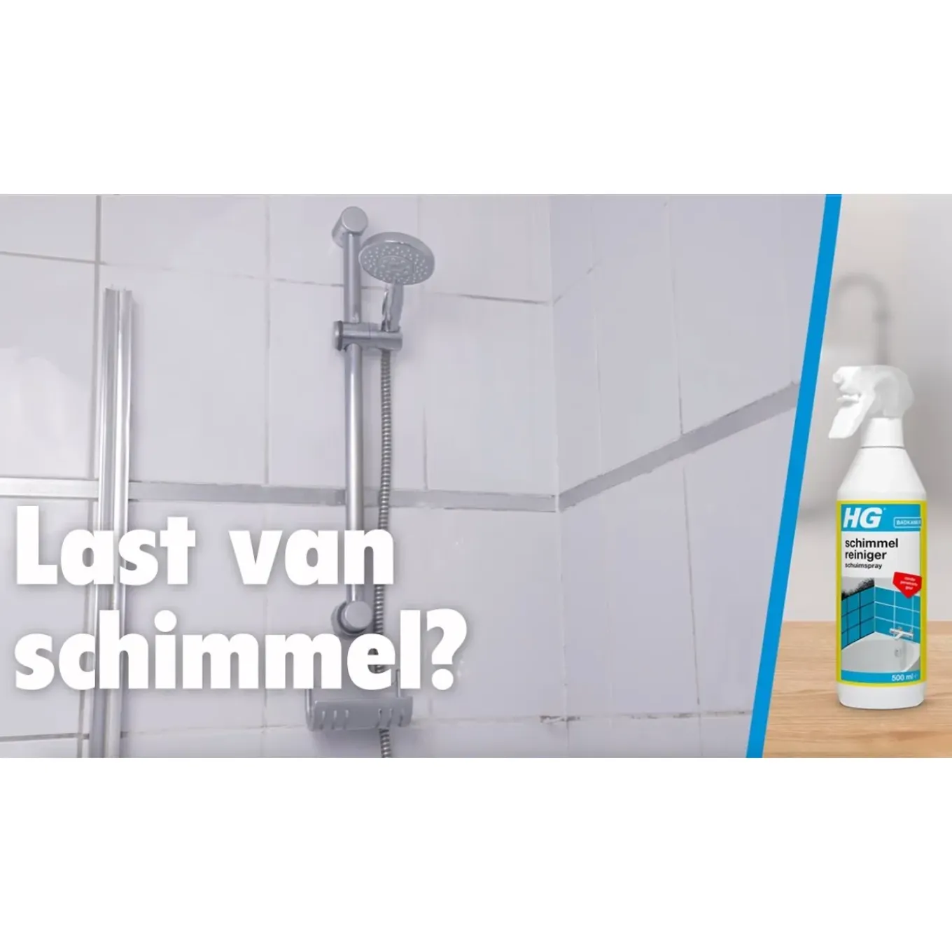 HG - Schimmel & Aanslagreiniger Schuimspray - 6 x 500 ml - Voordeelverpakking