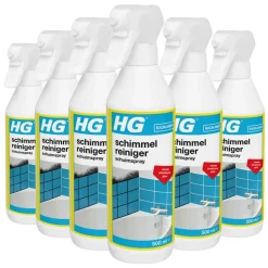 HG - Schimmel & Aanslagreiniger Schuimspray - 6 x 500 ml - Voordeelverpakking