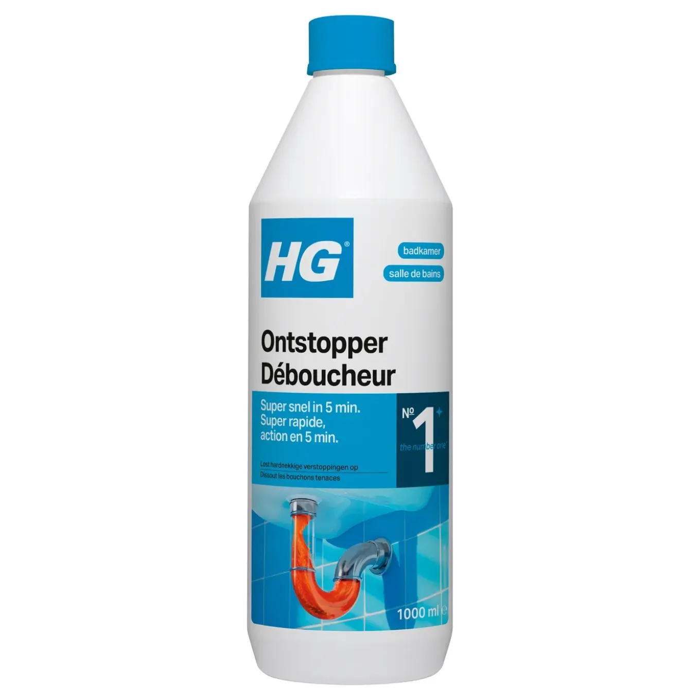 HG vloeibare ontstopper 1L