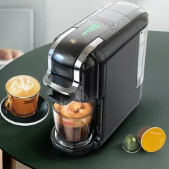 Hibrew - Koffiemachine - H2B - 5-in-1 Multicapsules 20 Bar Zwart