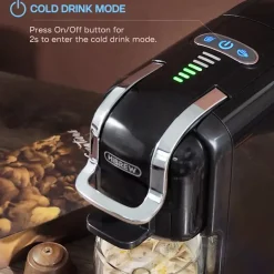 Hibrew - Koffiemachine - H2B - 5-in-1 Multicapsules 20 Bar Zwart