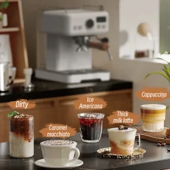 Hibrew - Koffiemachine - H10 PLUS - Halfautomatisch 20 Bar Snelle Verwarming