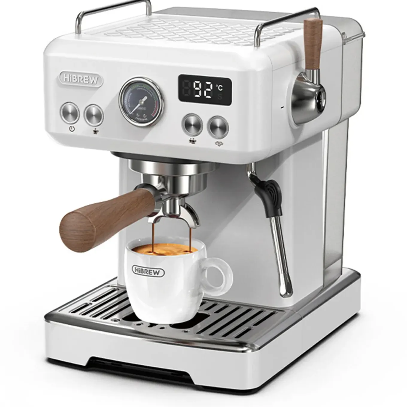 Hibrew - Koffiemachine - H10 PLUS - Halfautomatisch 20 Bar Snelle Verwarming