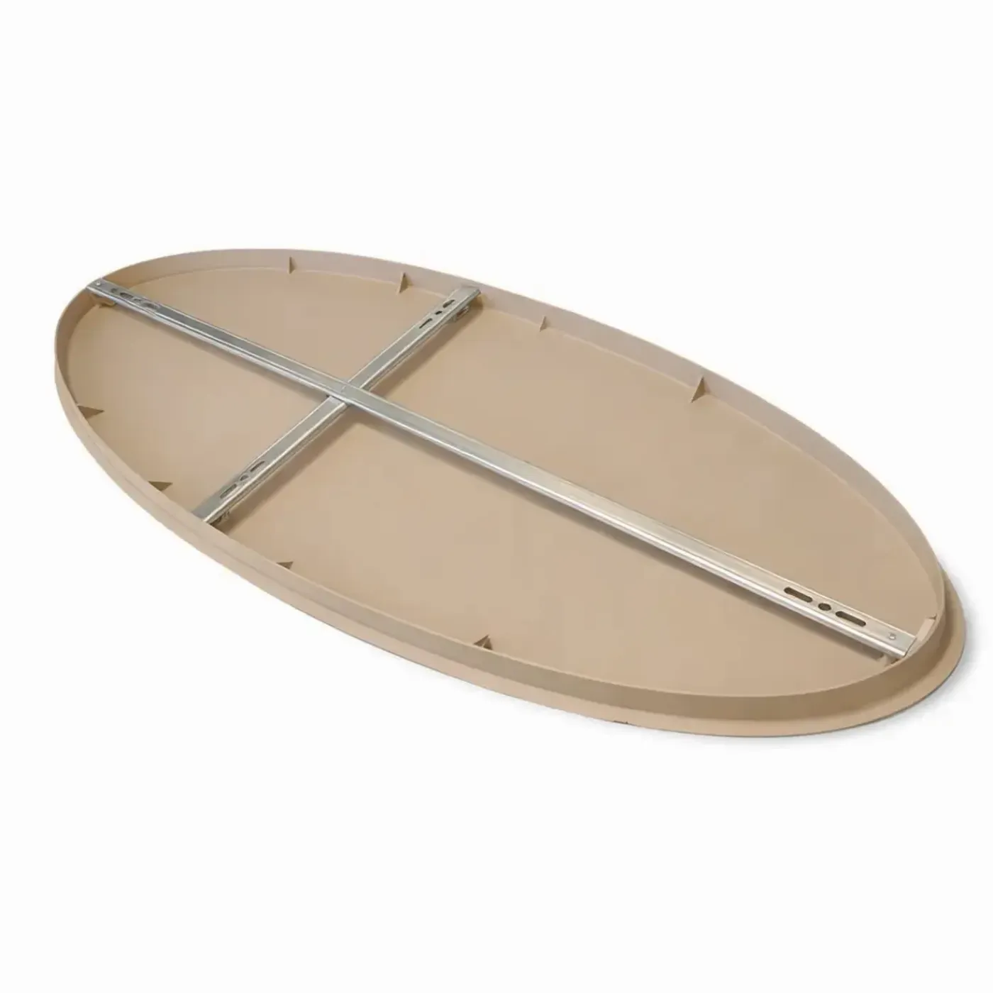 Highlight Plafondplaat Ovaal 140 X 50cm Zonder Gaten Beige