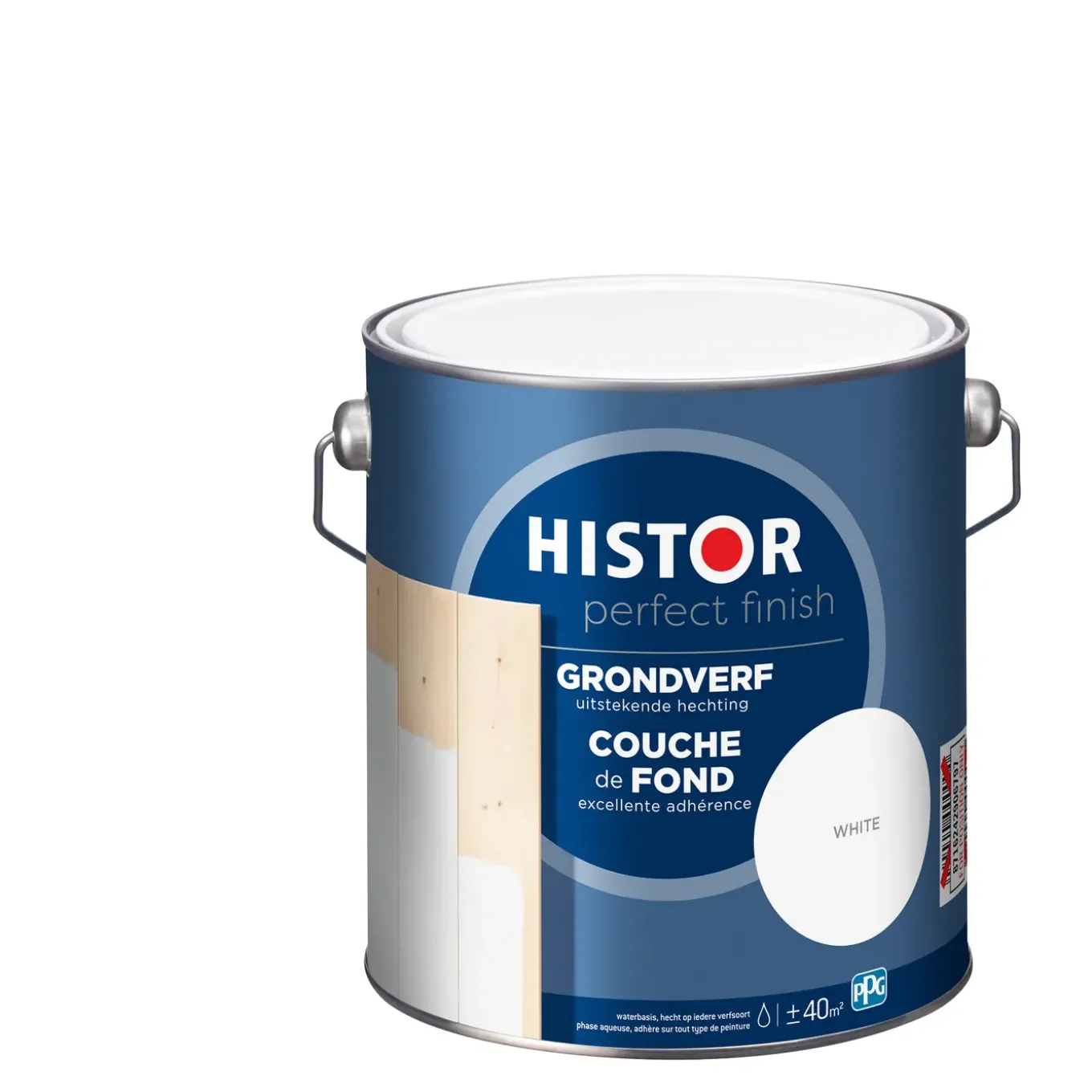 Histor Perfect Finish grondverf wit 2,5L